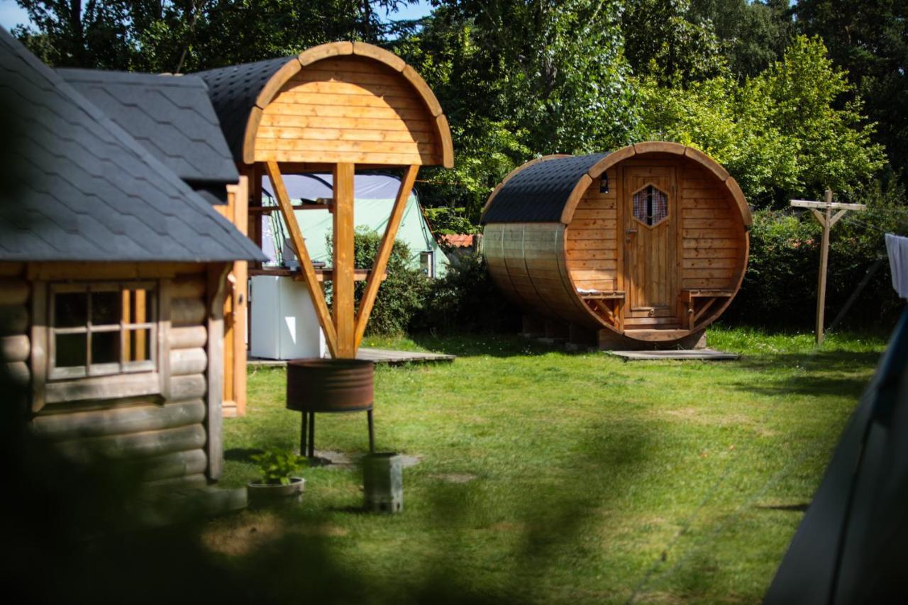Hasle Camping & Hytter Exterior foto