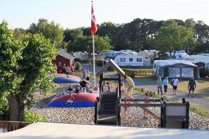 Hasle Camping & Hytter Exterior foto